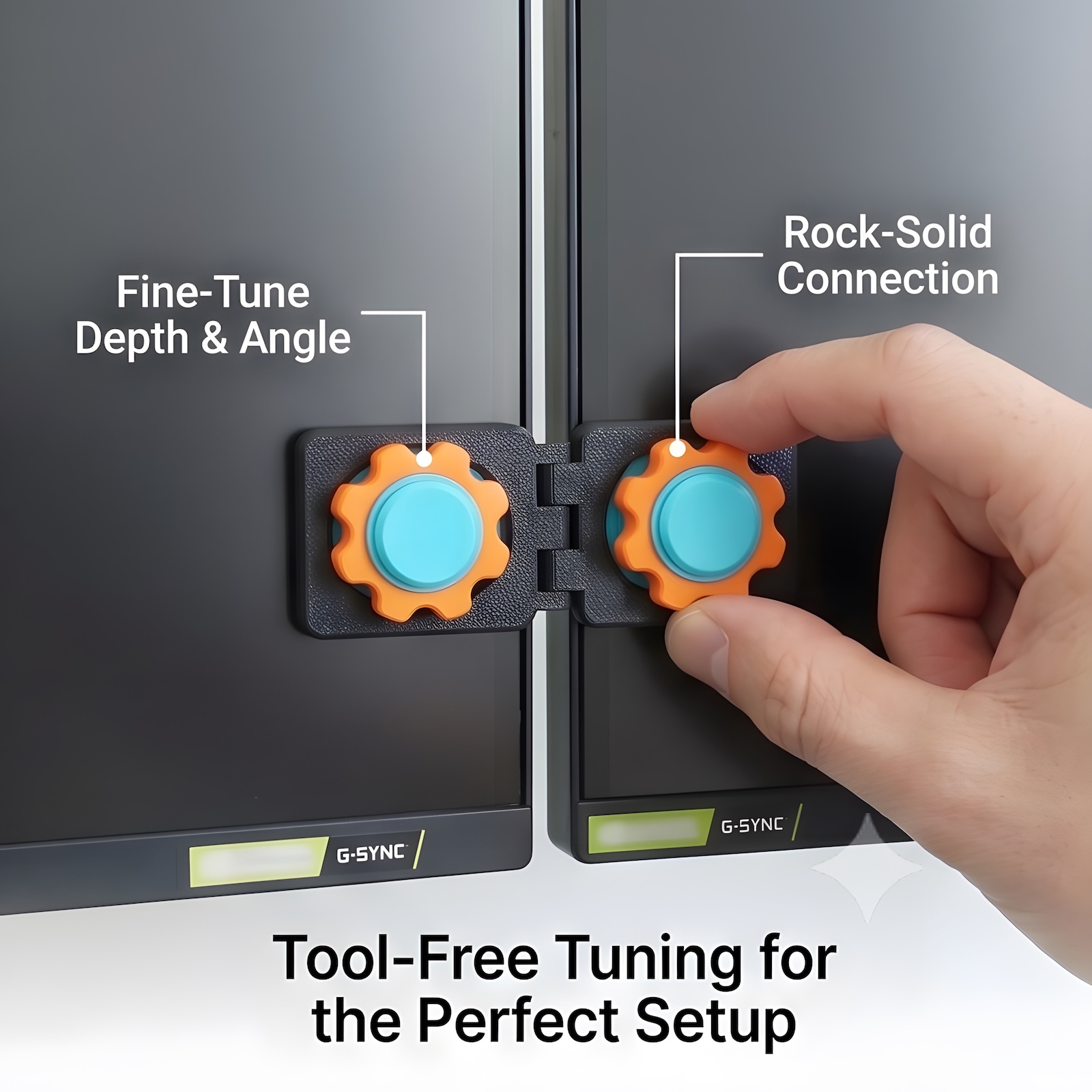 유니버설 듀얼 모니터 정렬 클립 툴리스 스크린 커넥터  - Screen Alignment Tool 리뷰 및 가격