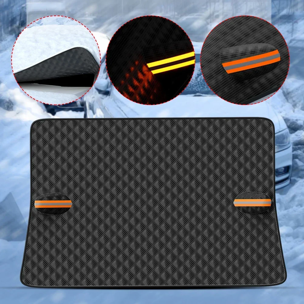 1-2PCS 앞 유리 커버 자동차 두꺼운 자기 눈 태양 - Glass Protector Auto 리뷰 및 가격