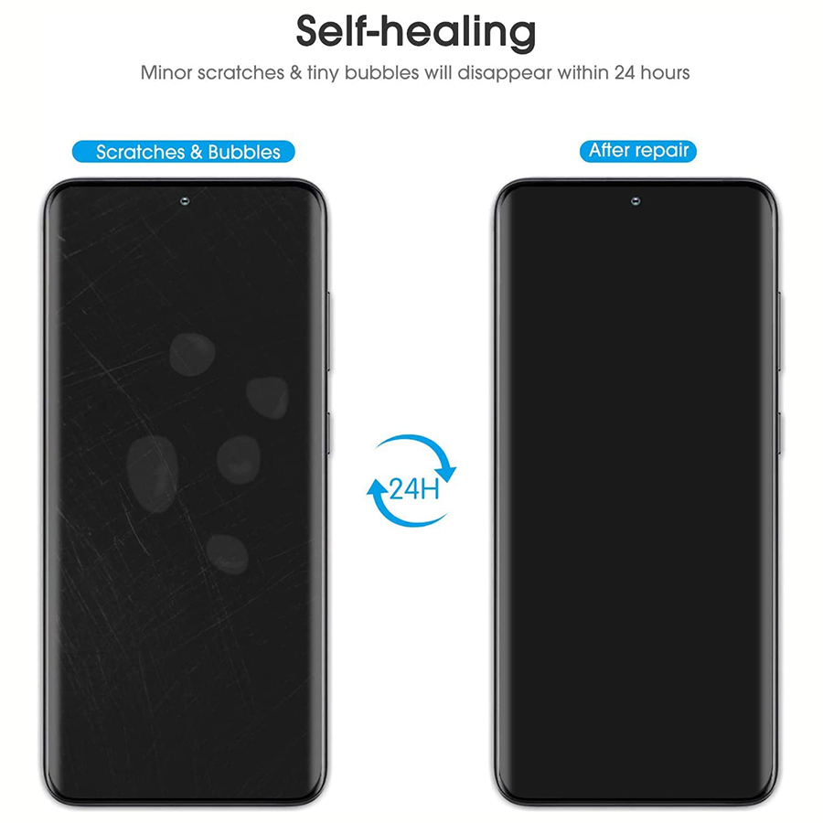 풀 커버 하이드로겔 필름 삼성 S8 + S10 + S9 - Flexible Tpu Film 리뷰 및 가격