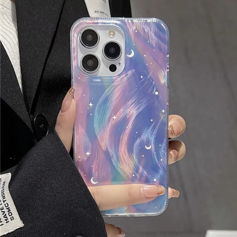 패션 글리터 스타리 그라데이션 폰 케이스 샤오미 레드미 - Xiaomi Redmi Note 14 리뷰 및 가격
