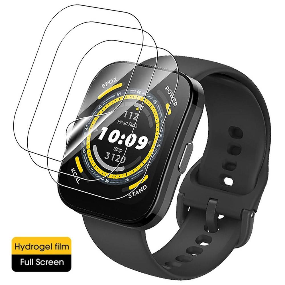 Huami Amazfit Bip 5 용 3 개/갑 하이 - Hydrogel Screen Protector 리뷰 및 가격